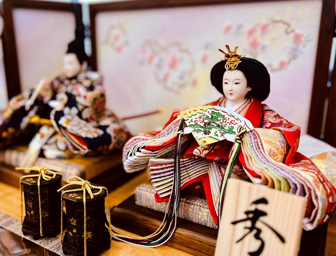 雛人形セット 15体 豪華飾り台&オルゴール付き